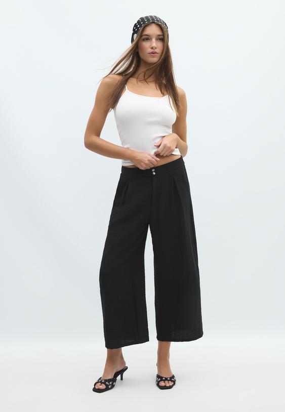 pantalon culotte rustico