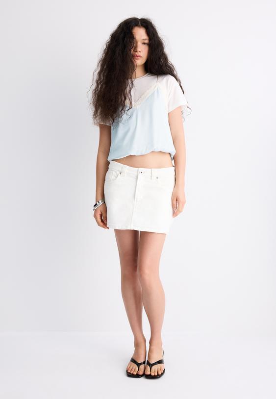 doublelayer camisole tshirt