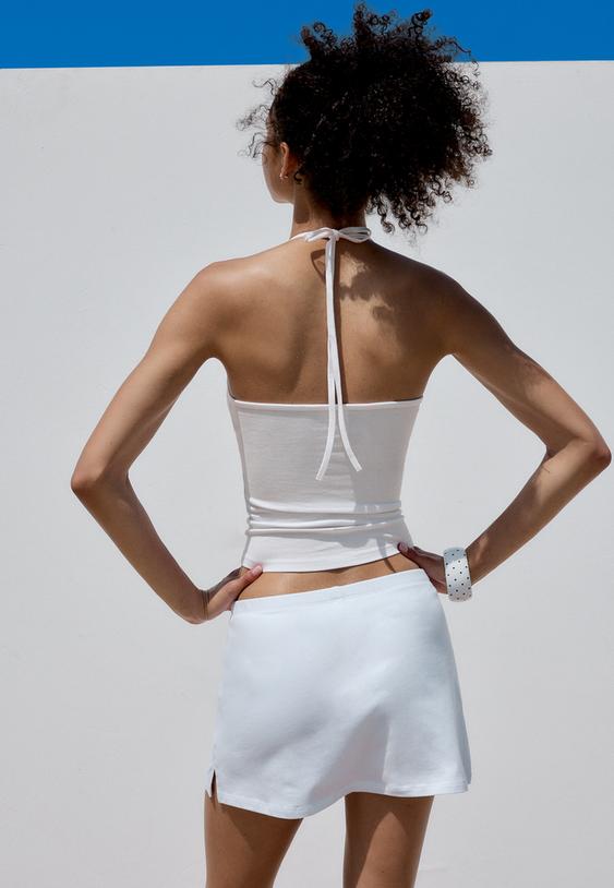 top halter in maglia