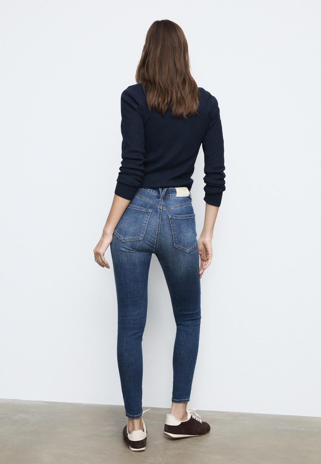 D09 Jeans skinny super high waist Stradivarius España - Main Image