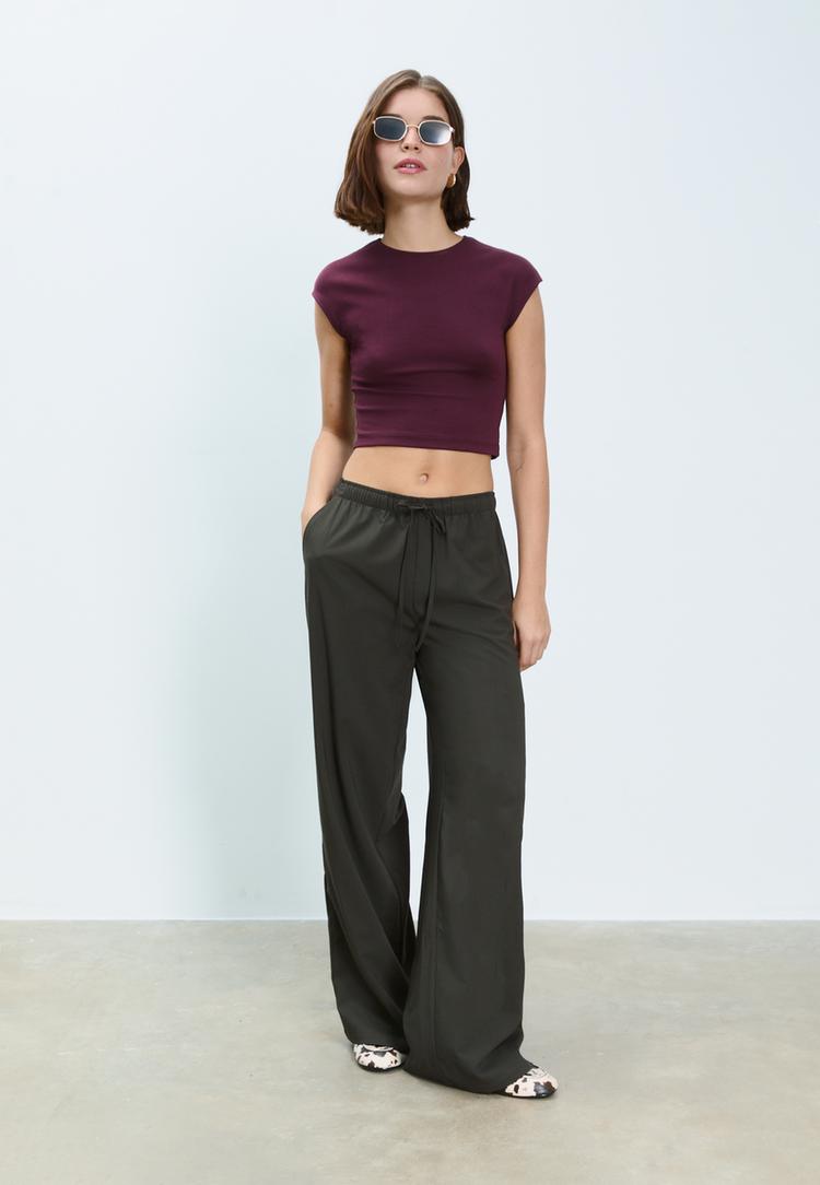 pantalon largo fluido vestir