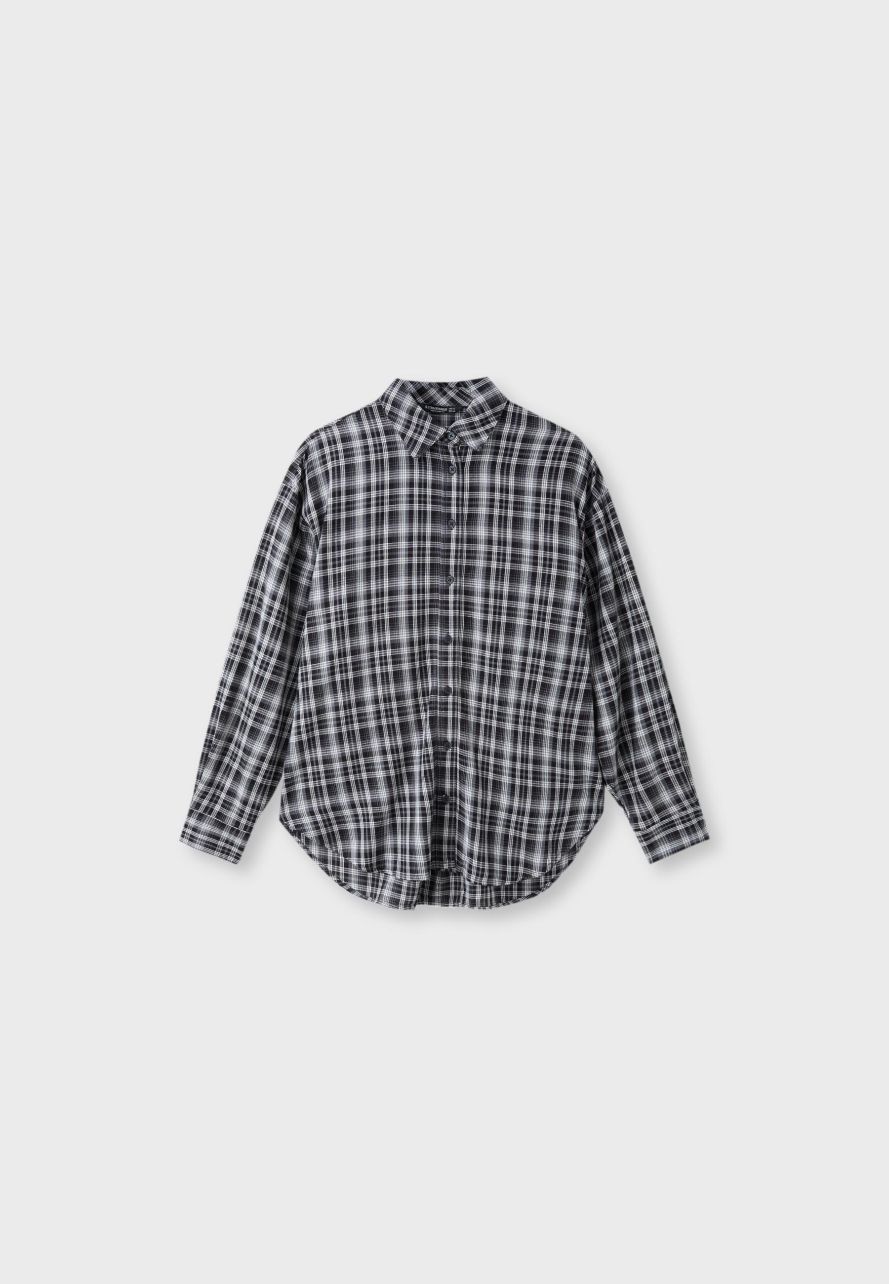 Adjustable regular shirt — Black