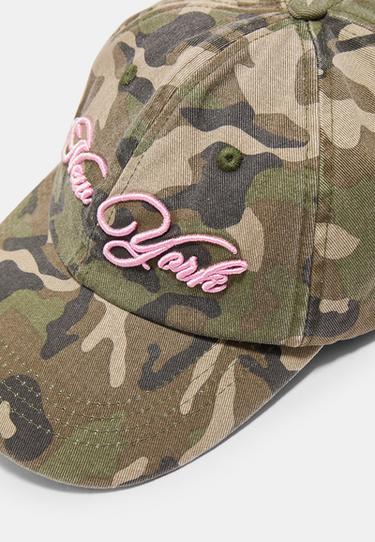 Camouflage print cap — Khaki 5