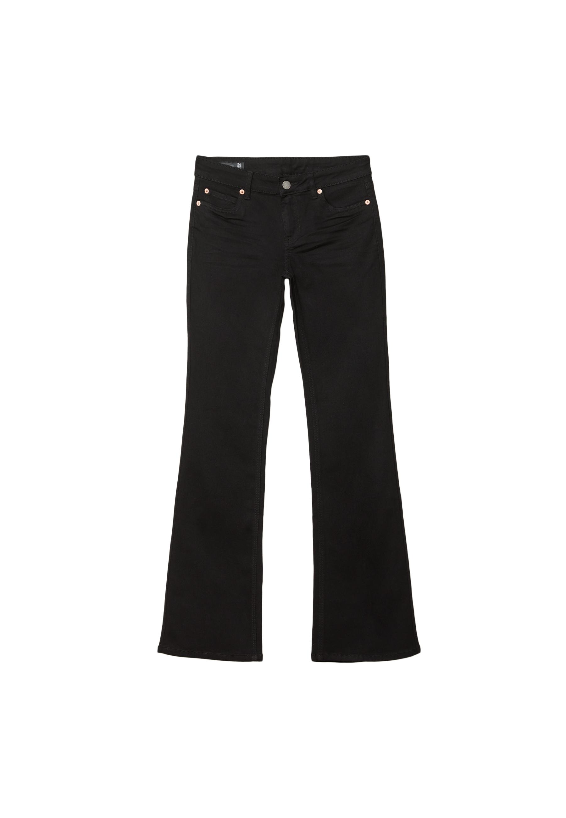 Stradivarius D67 dar kesim bootcut jean görsel 7