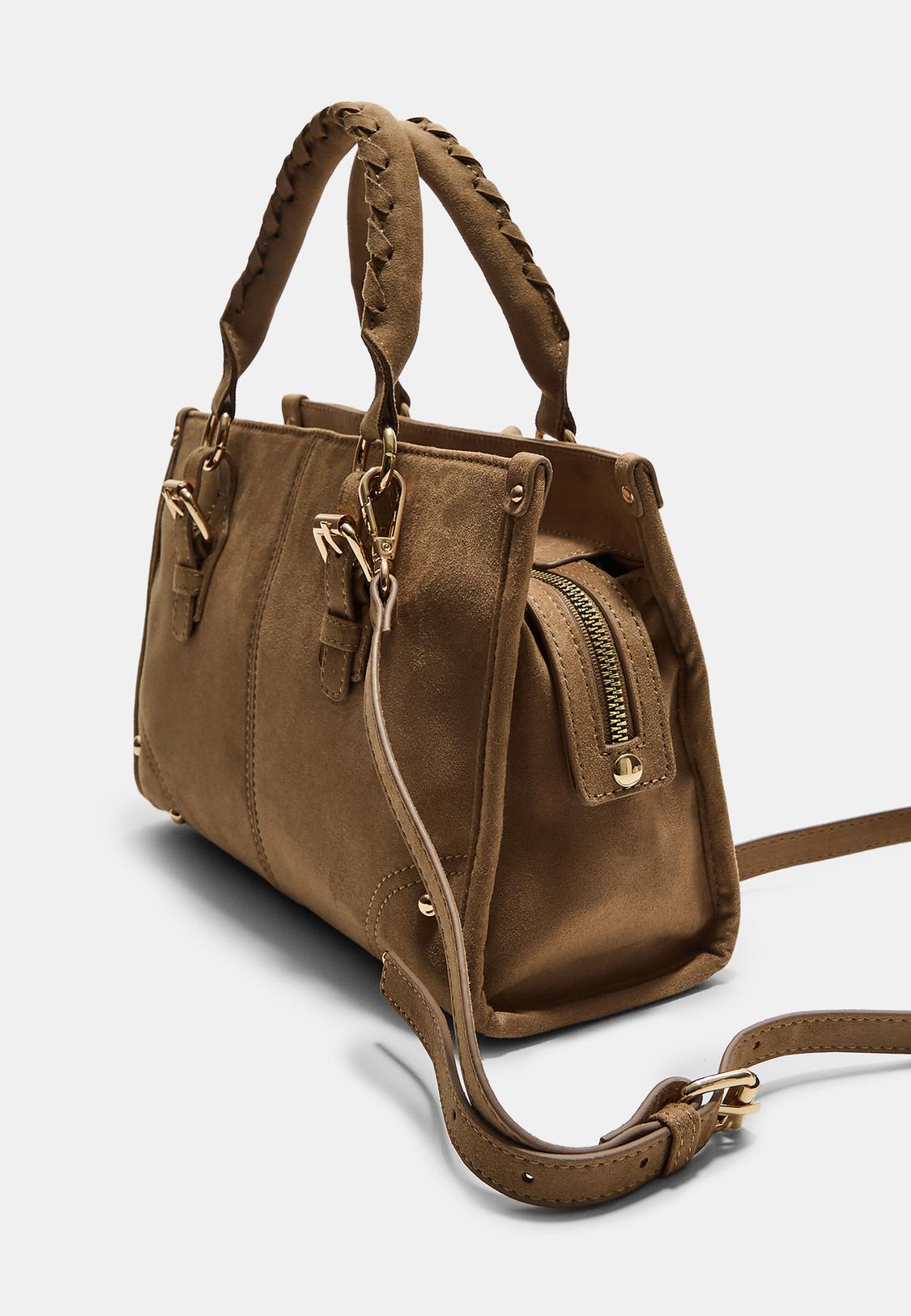 Bolso bandolera asa trenzada