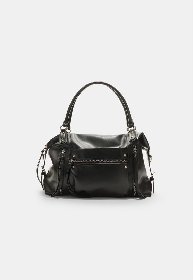 bolso soft grande cremallera