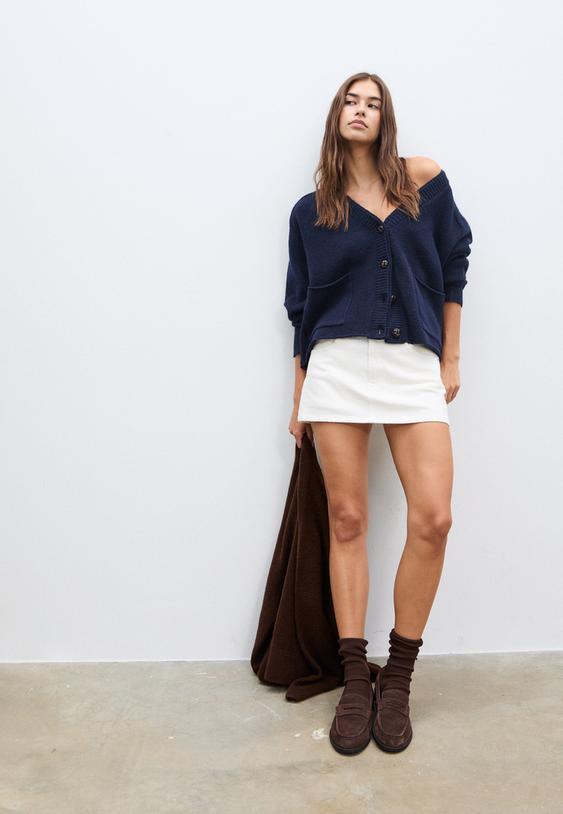 d62 falda pantalon denim