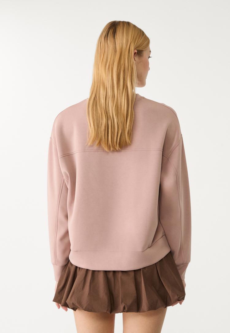 sudadera basica tacto suave