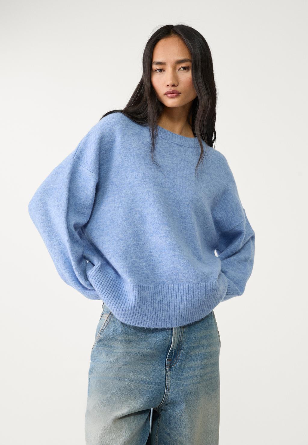 Soft-touch knit sweater