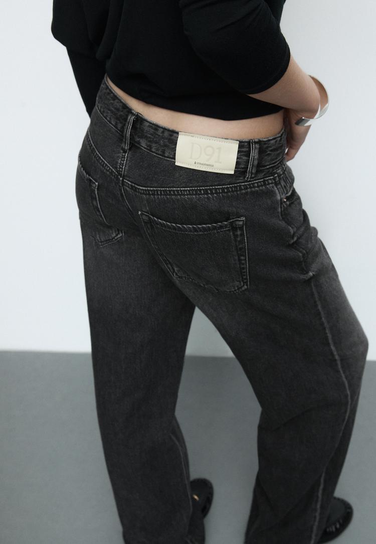 d91 jeans low wide leg