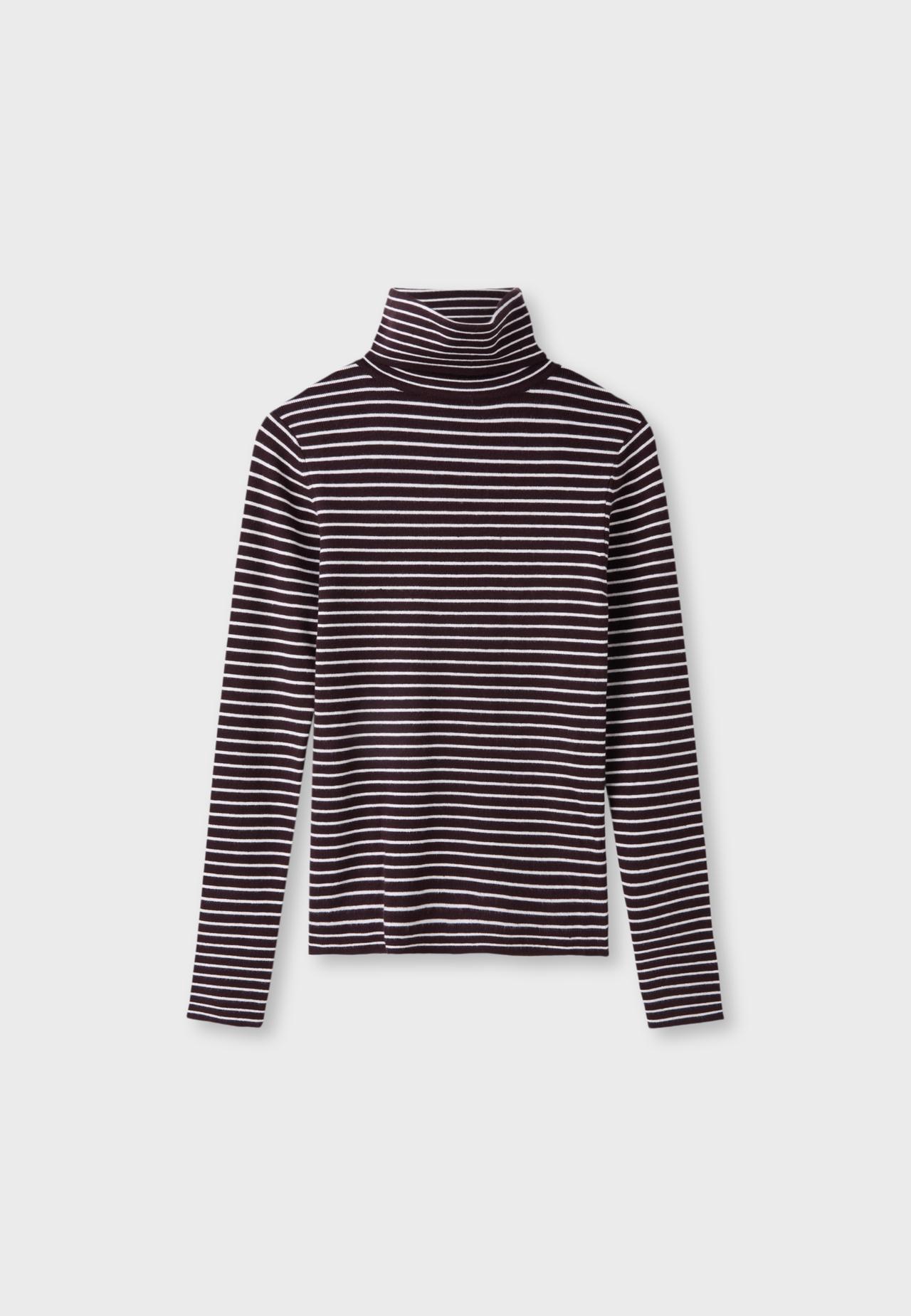 Basic turtleneck jumper — Brown