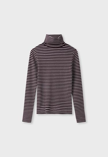 Basic turtleneck jumper — Brown 7