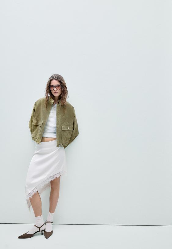 leather jacket with pockets