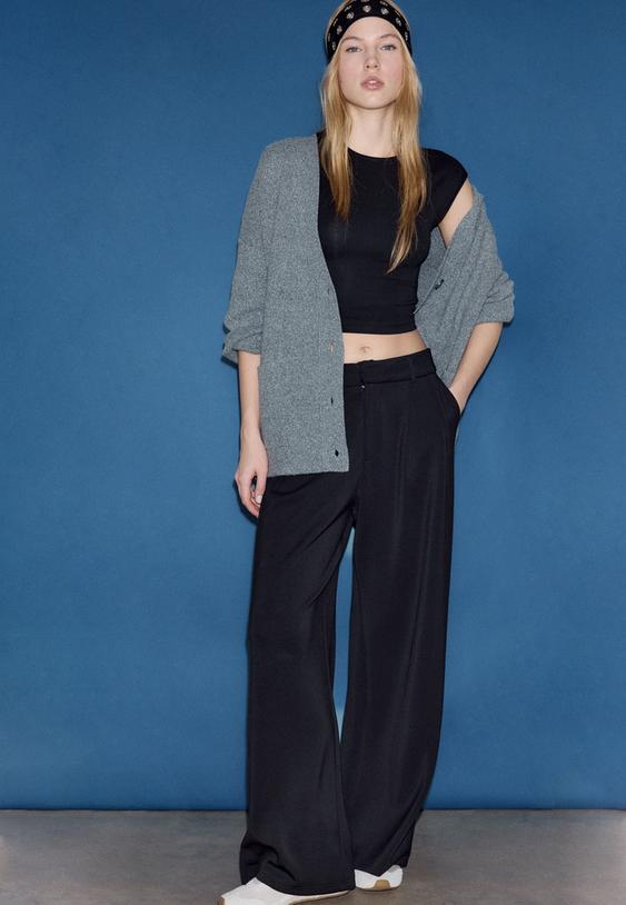 camiseta basica ajustada crop