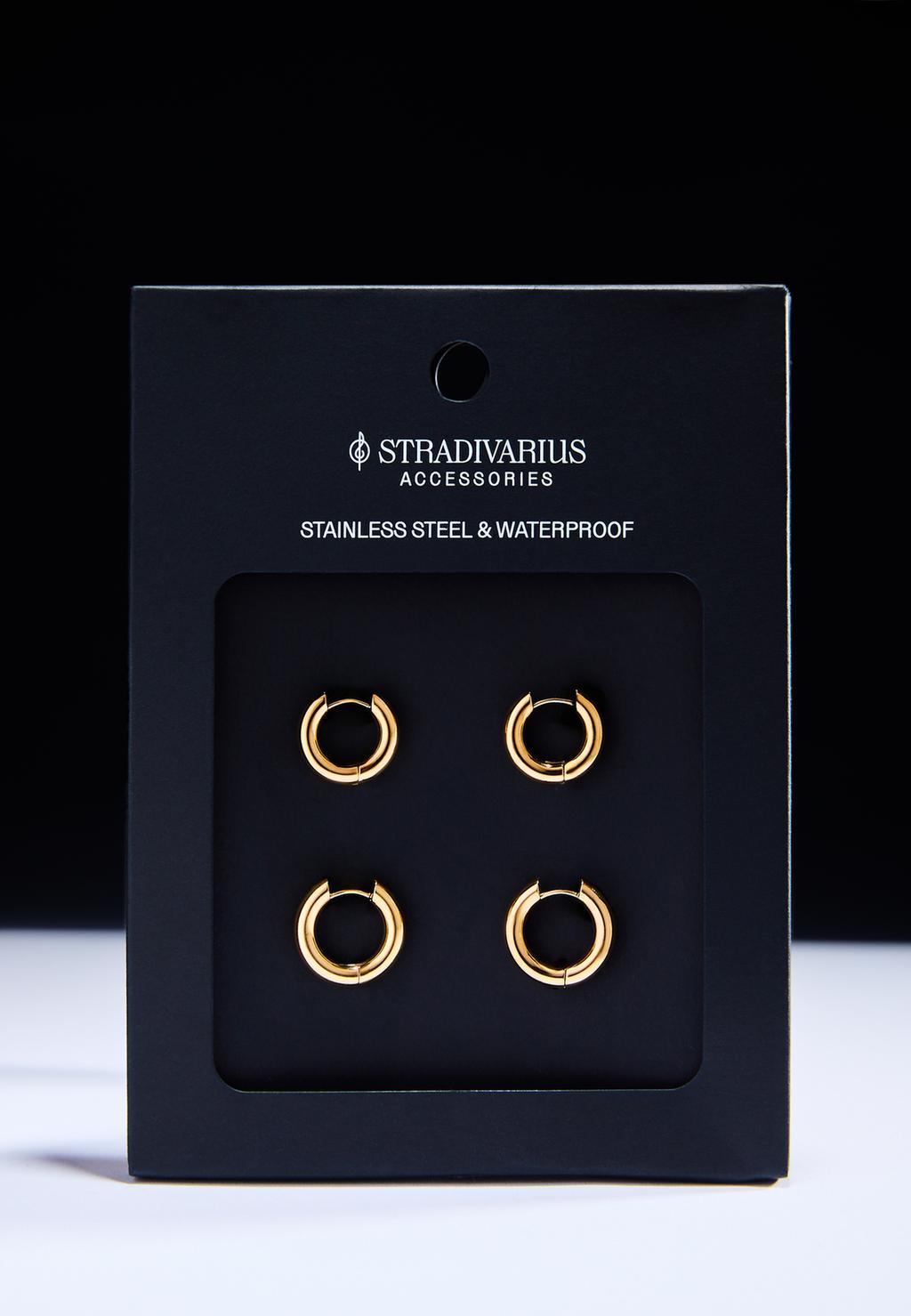 Set 2 pendientes aros waterproof