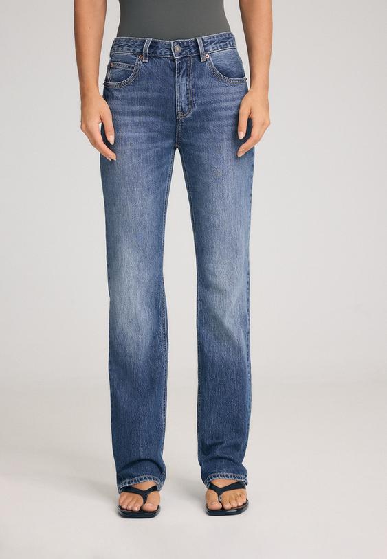 d98 jeans straight efecto vintage