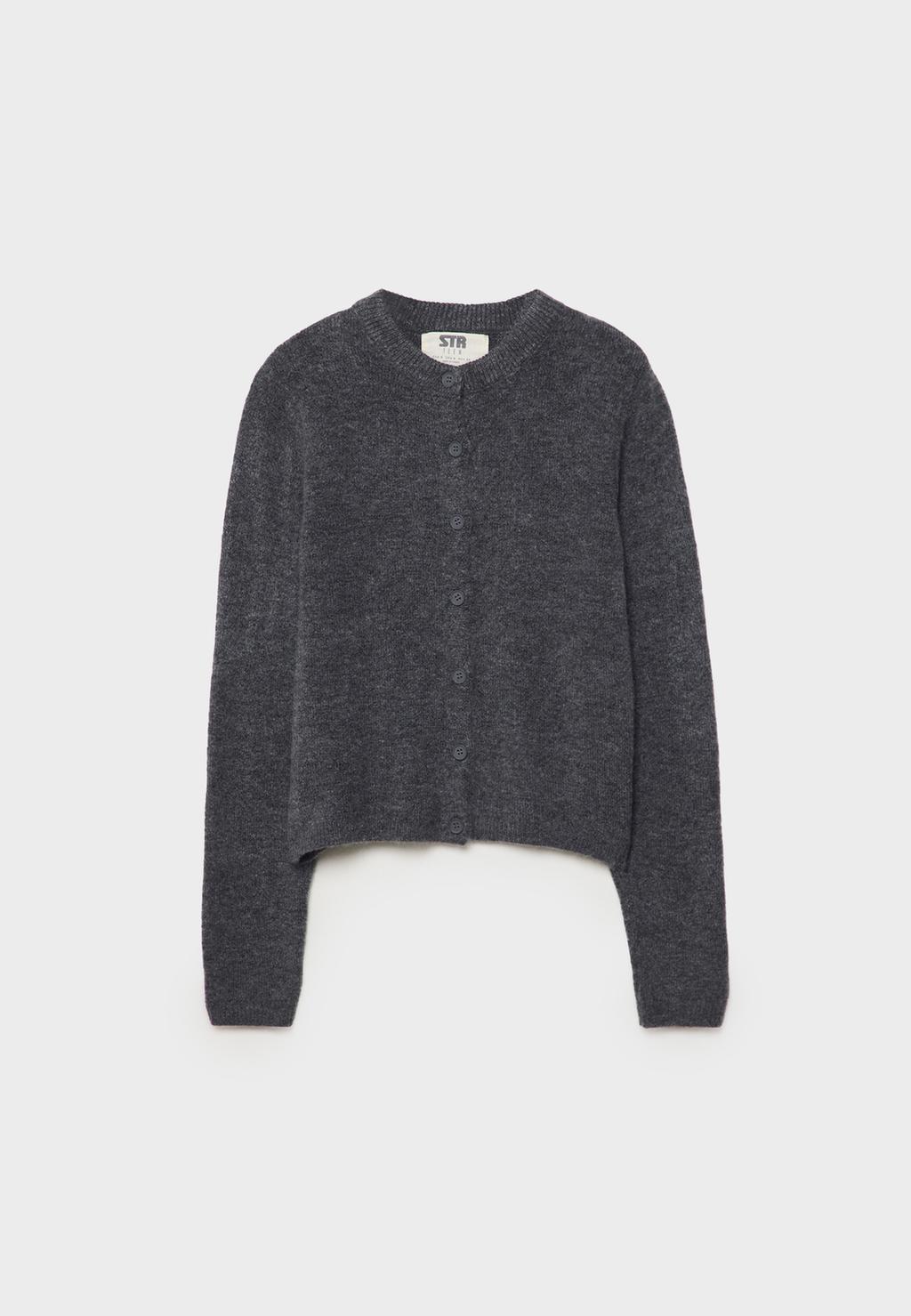 Strickjacke mit Knöpfen