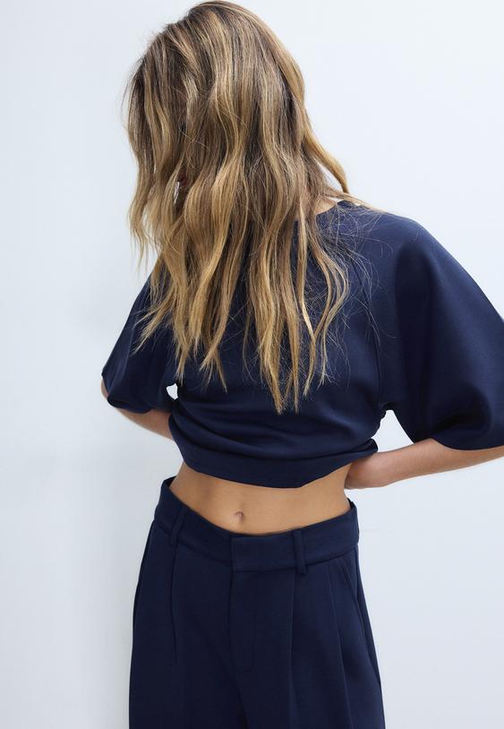 maglietta a maniche corte morbida al tatto