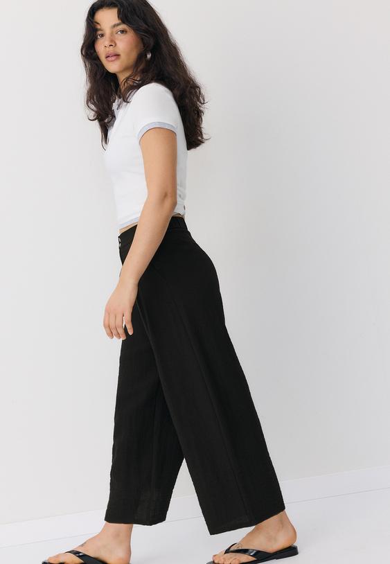 pantalon culotte rustico