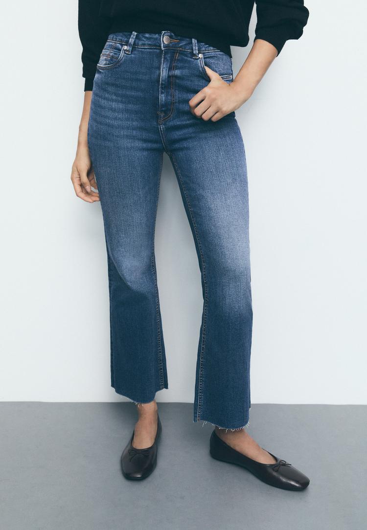 d78 jeans cropped a zampa