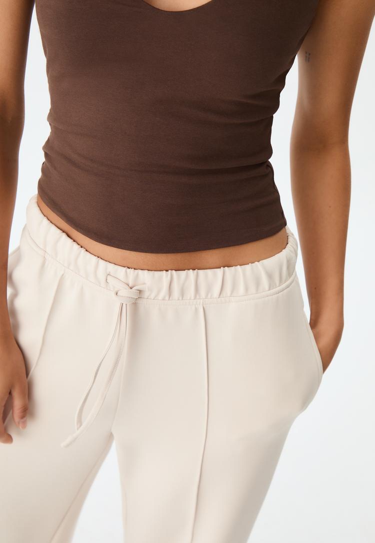 calcas wide leg nervo de tato suave