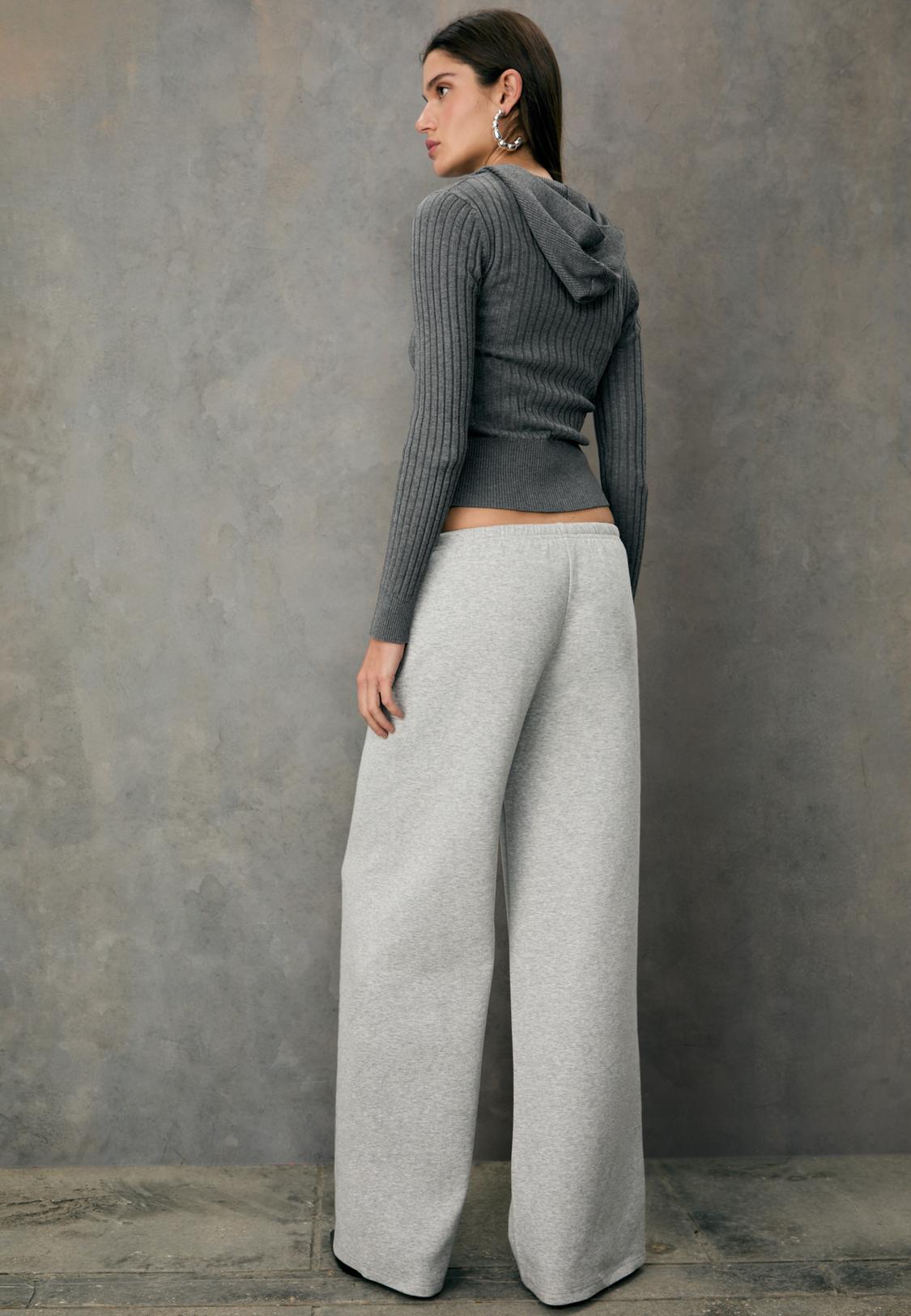 Ensemble Jogging Oversize Jogging Gris FoncÃ© Femme Pantalon