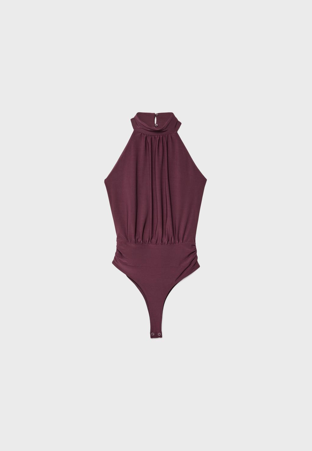 Body encolure américaine bouffant