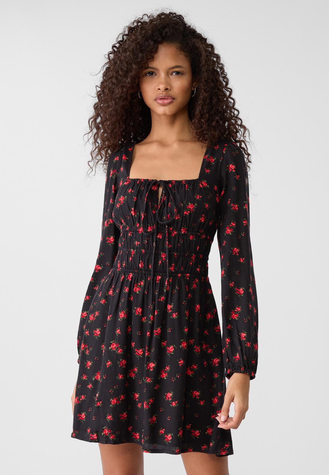 Dress Stradivarius Vestidos Canarias Sevillanas Trajes Young