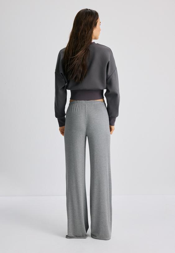 striped slimwaist joggers