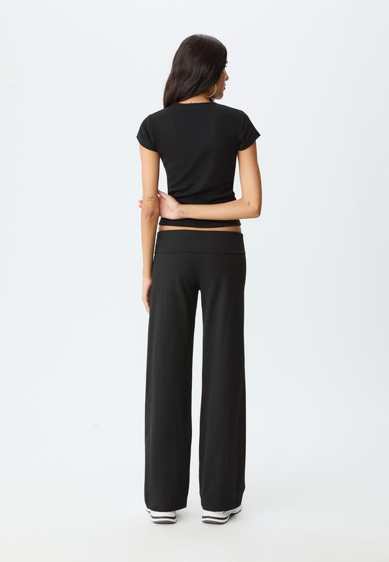 pantalon recto cintura vuelta