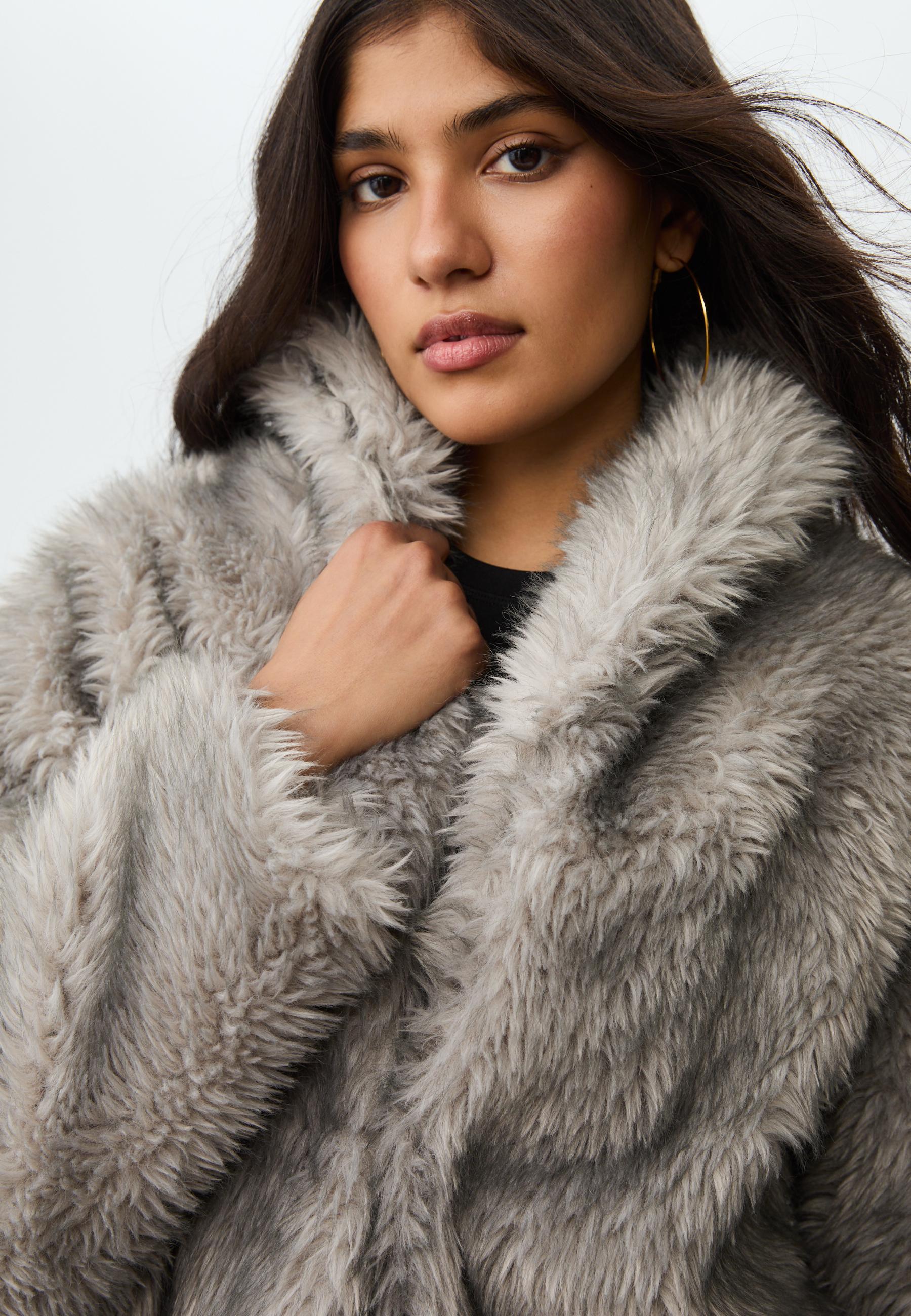 leinwände Faux Fur Jacket LEINWÄNDE Faux Fur Jacket