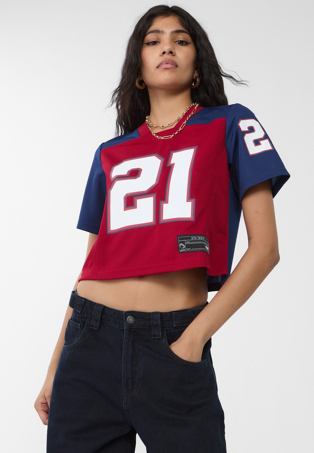 Football number T-shirt