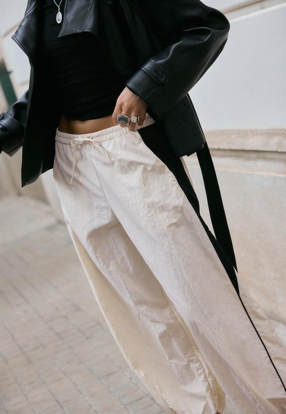 joggingbroek met contrastdetails