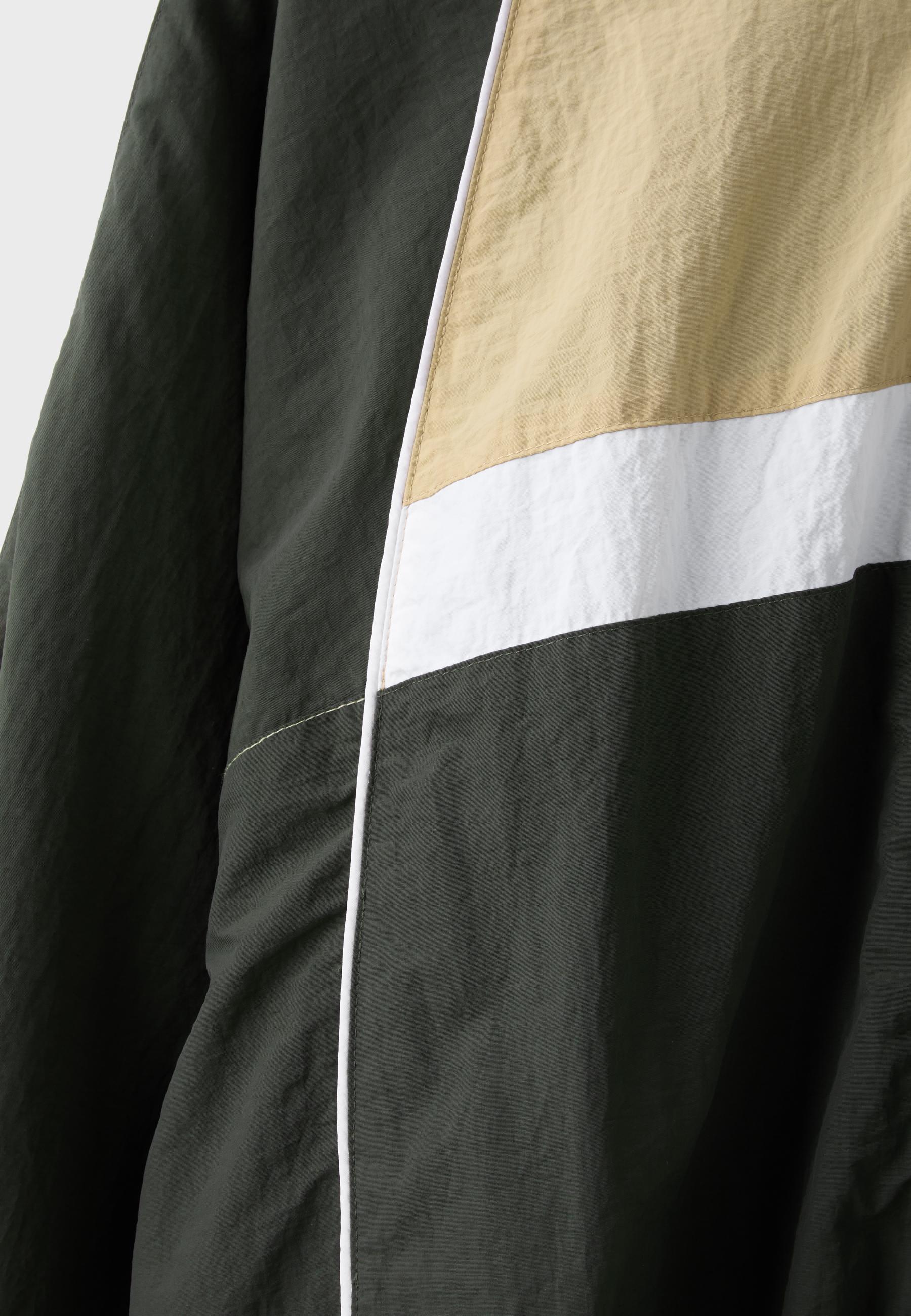 Technical windbreaker jacket — Khaki