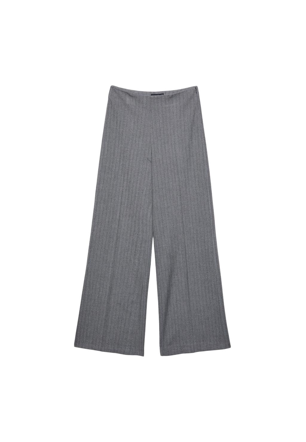 Soepelvallende geklede broek
