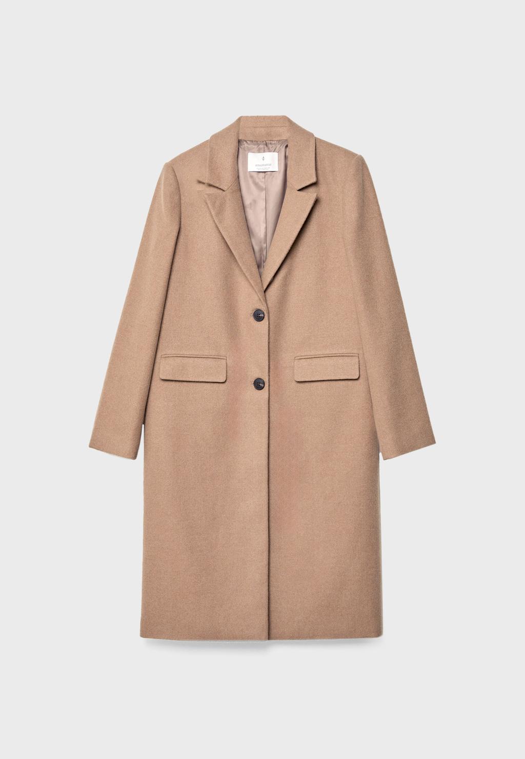 Long straight coat