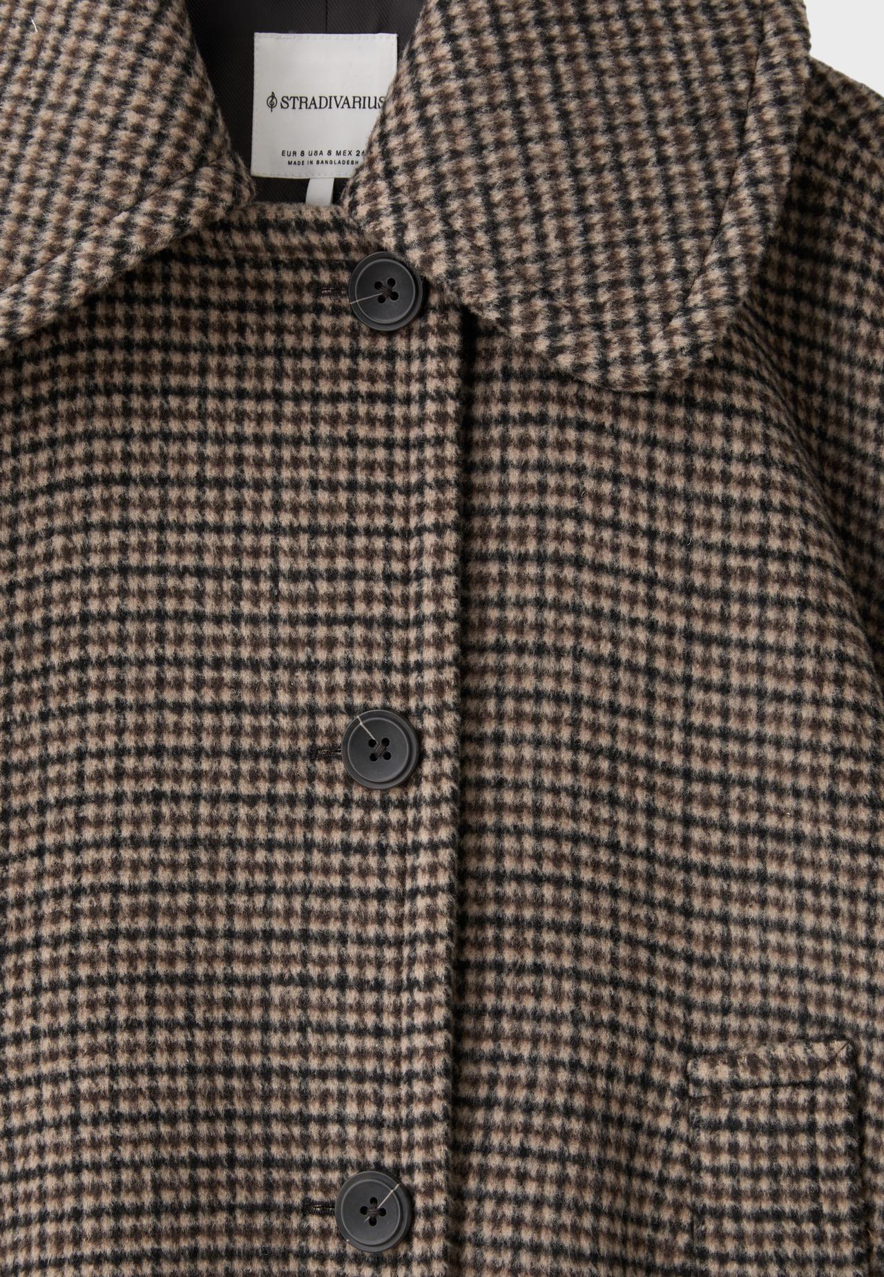 Wool-blend jacket — Beige
