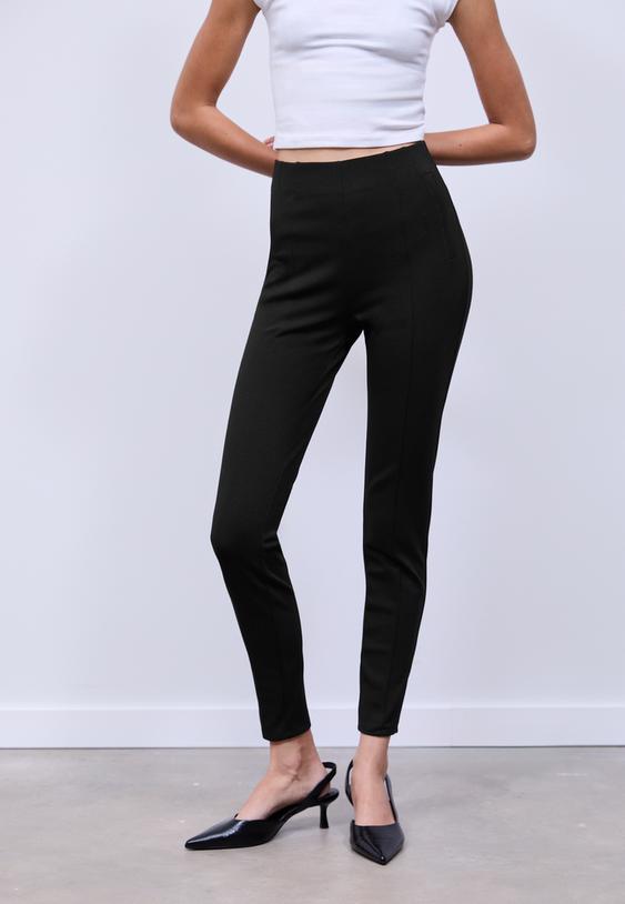 leggings interlock recortes