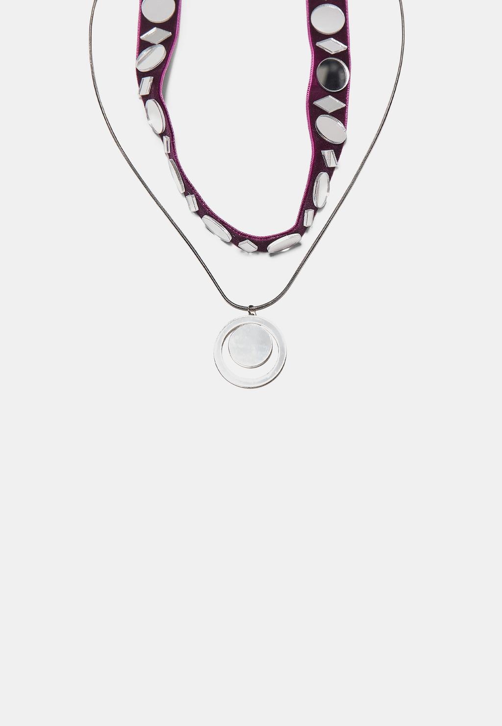 Set of 2 Velvet Choker Necklaces