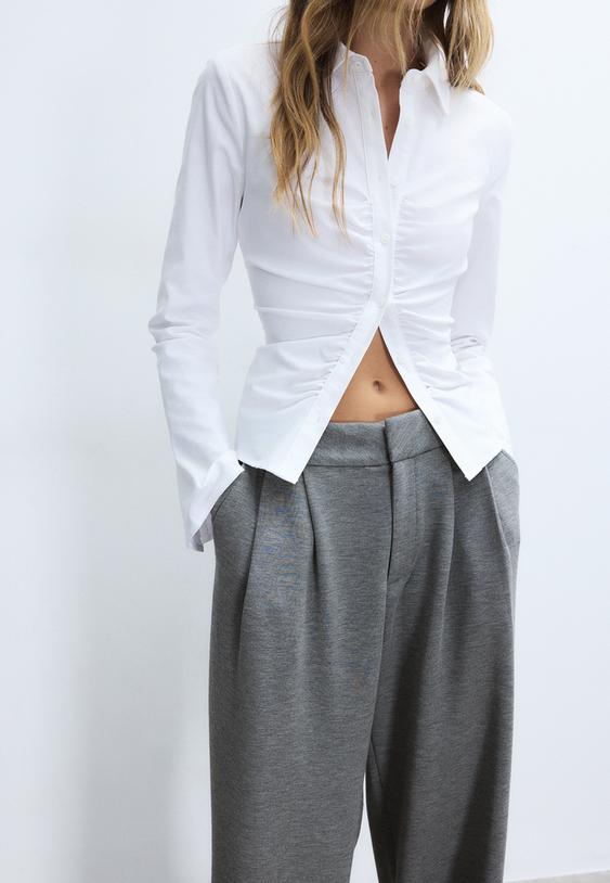 pantalon vestir tacto suave