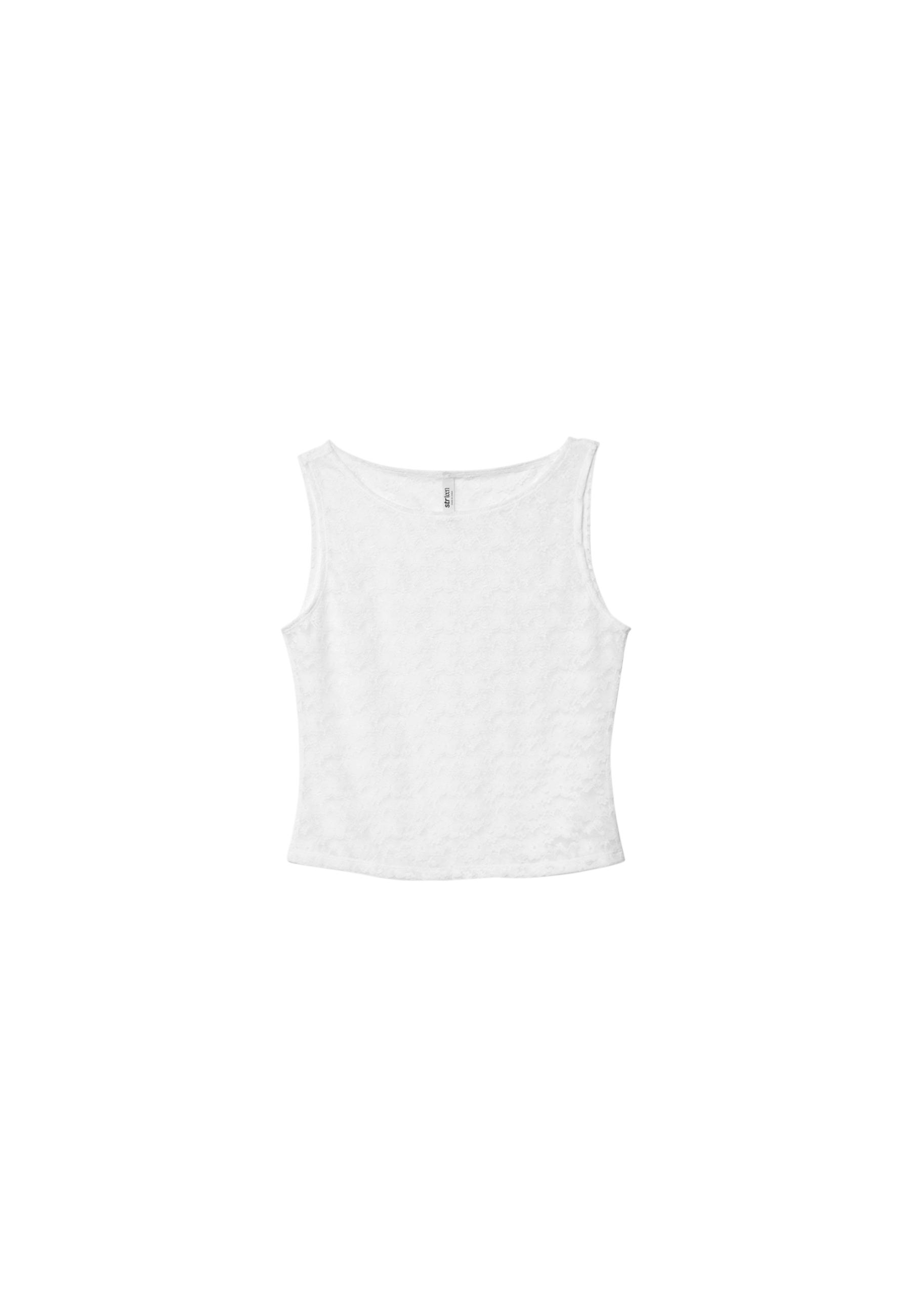 ★MISCHIEF★ LACE STRAP SLEEVELESS Sleeveless lace top - Women's fashion | Stradivarius Canada