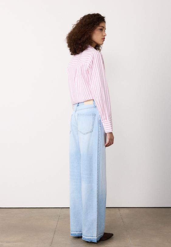 d91 dusuk bel genis paca jean