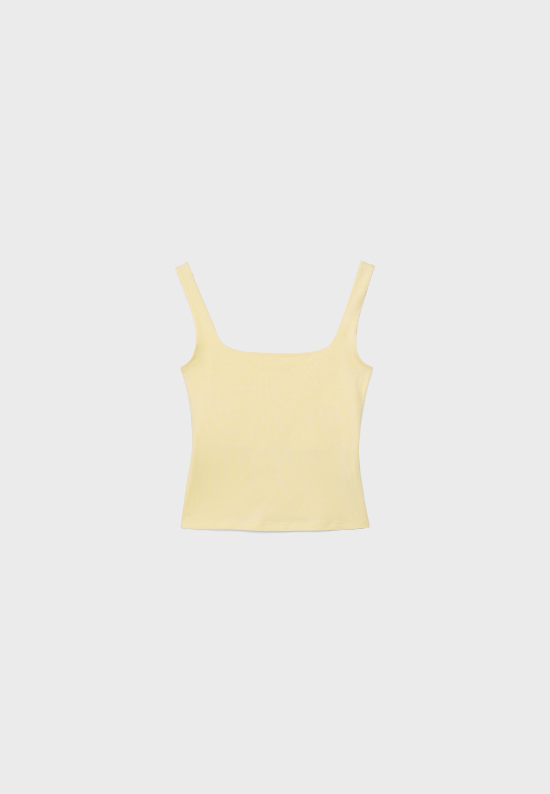 Kalın askılı t-shirt - Görsel 6