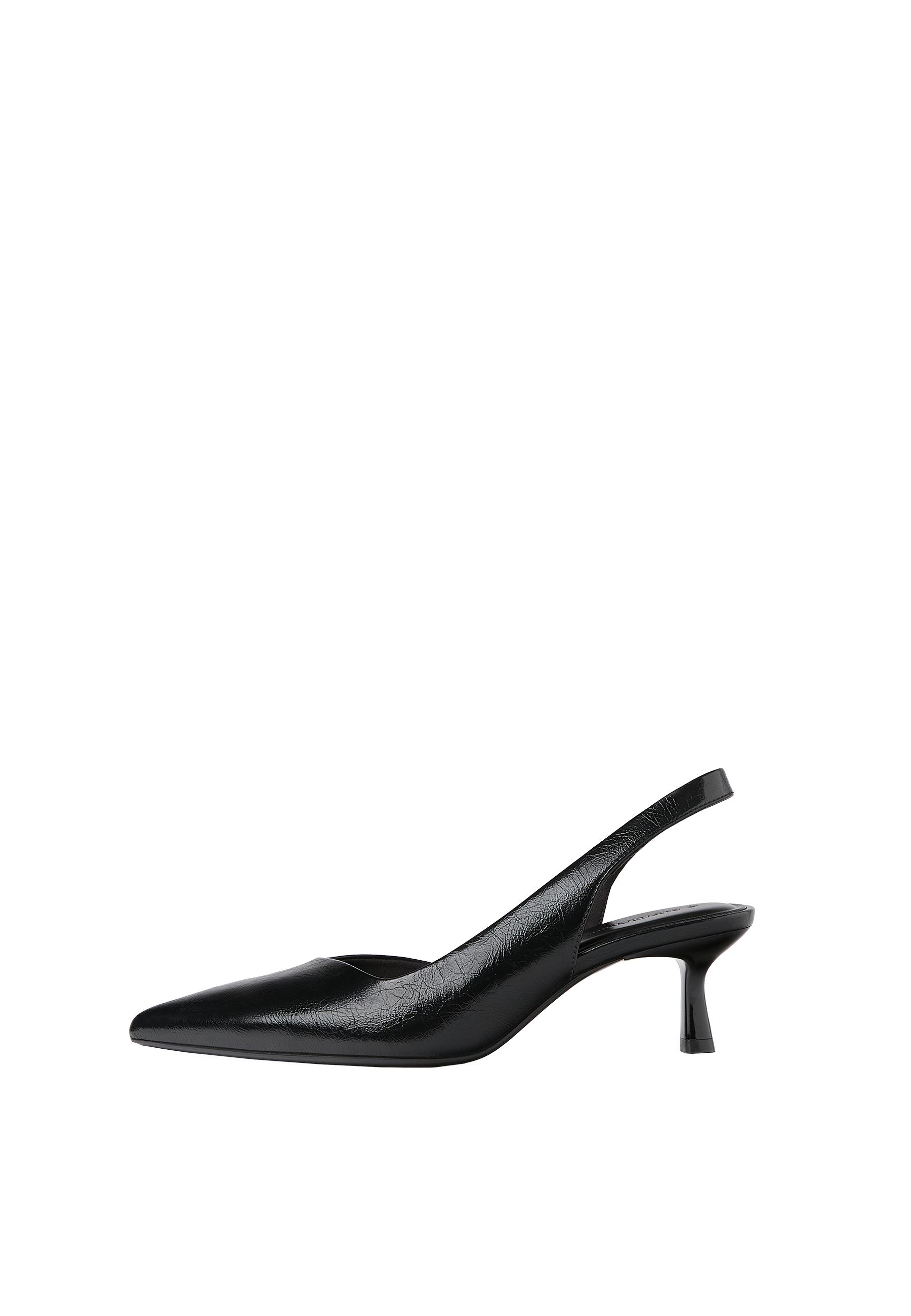 Basic kitten heel shoes — BLACK