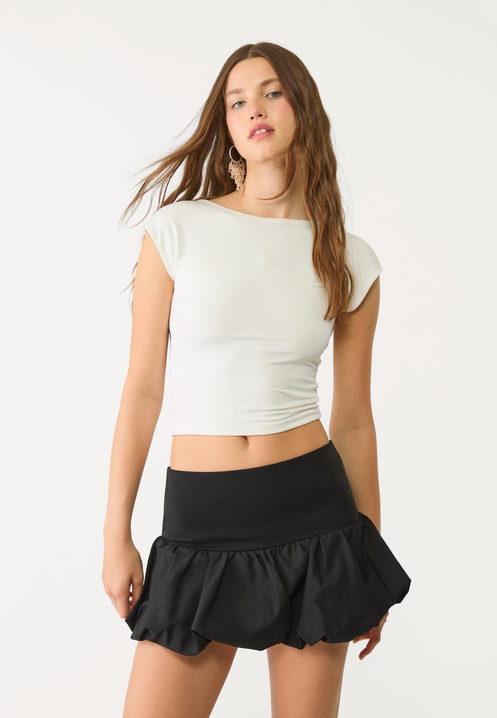 Falda pantalón mini balloon