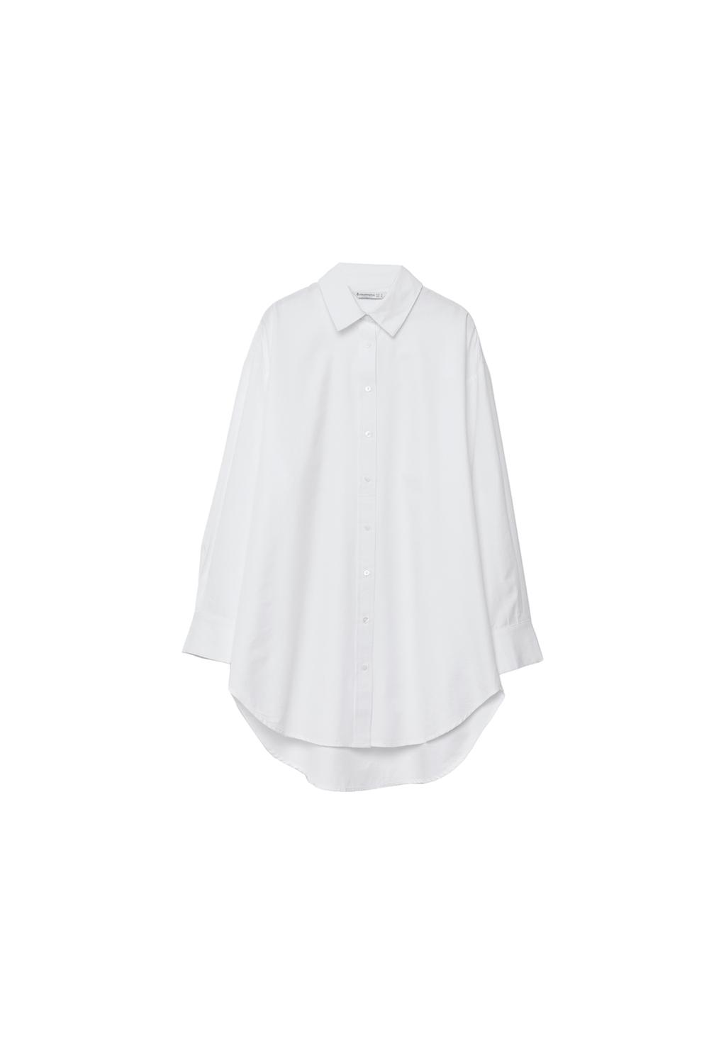 Chemise popeline longue