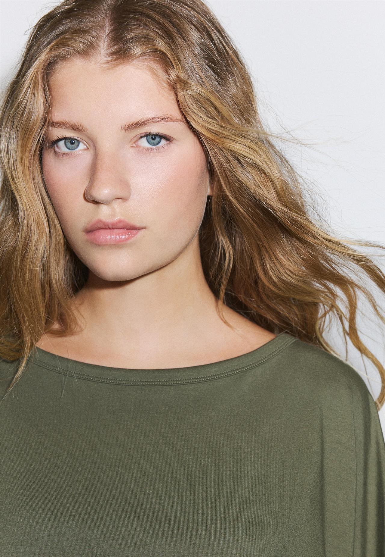 Long sleeve T-shirt — Khaki