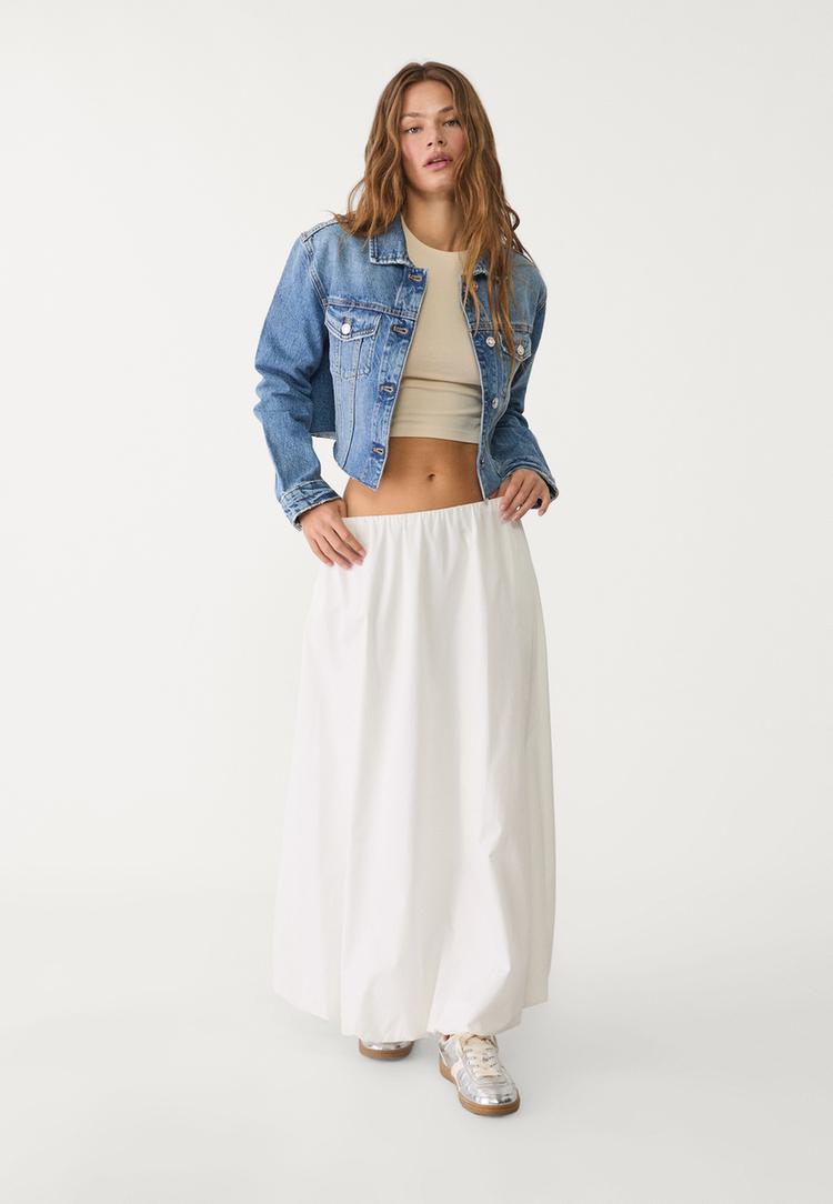 cazadora denim bolsillos