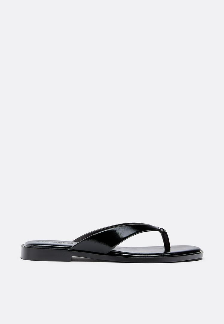 platte teenslippers