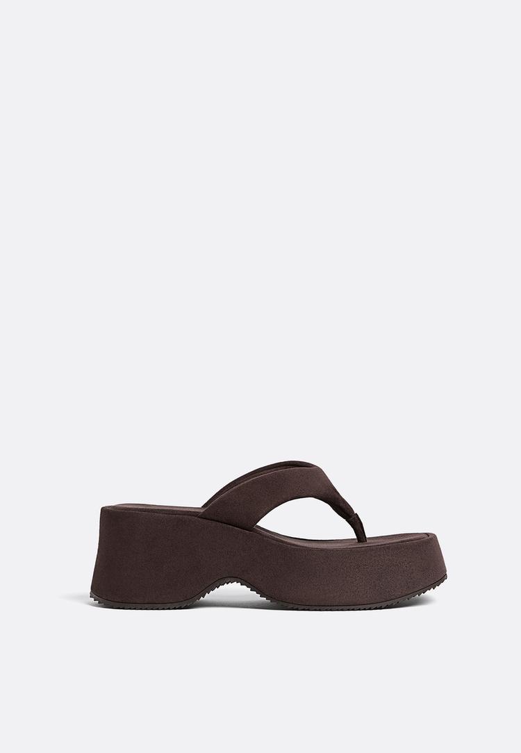 sandalias cunas plataforma